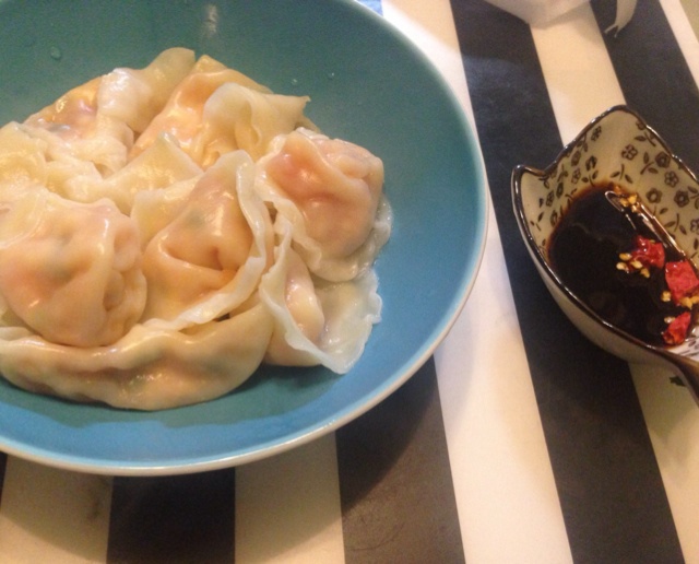 西红柿鸡蛋饺子