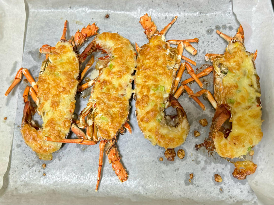 芝士焗小龙虾