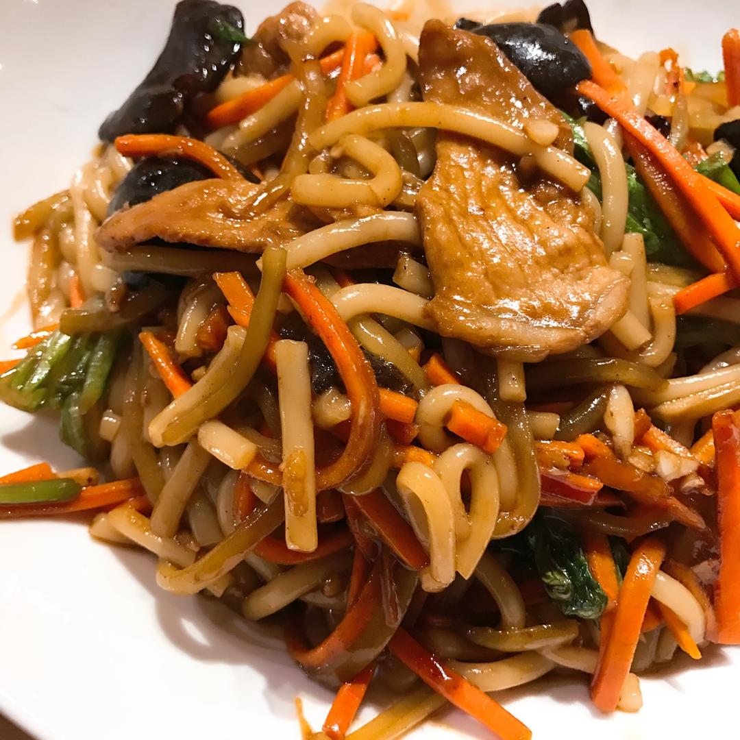 鸡蛋炒米粉