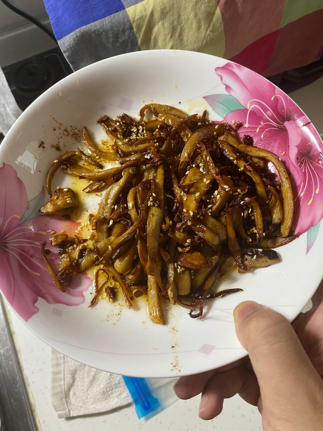 会上瘾的手撕杏鲍菇