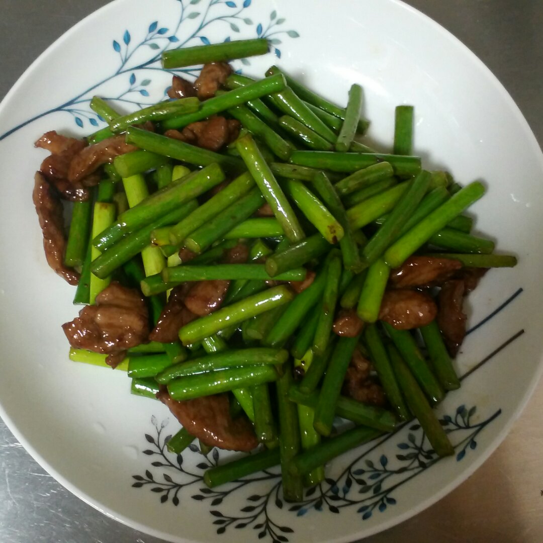 蒜薹炒肉