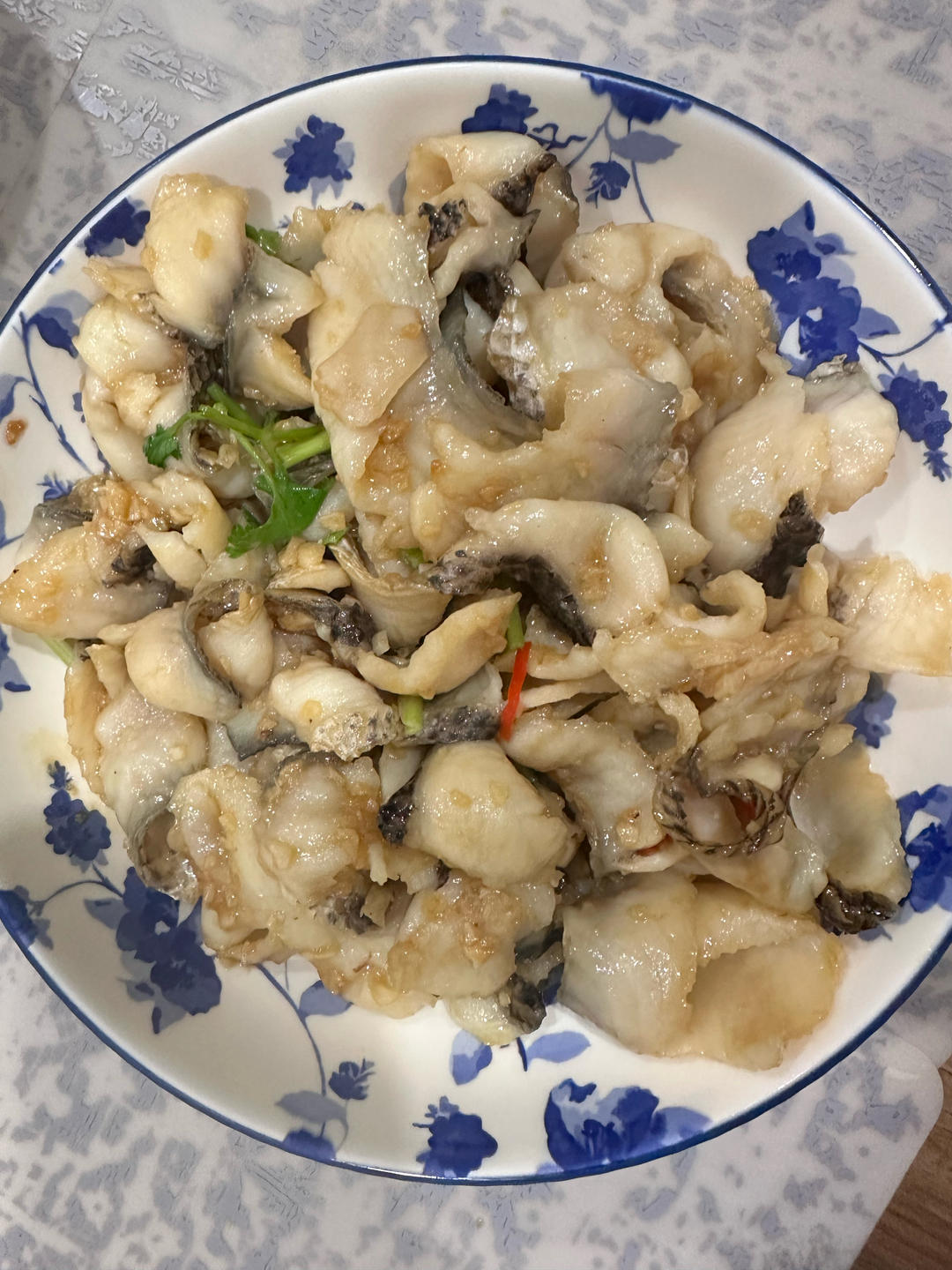 蒜蓉鱼片