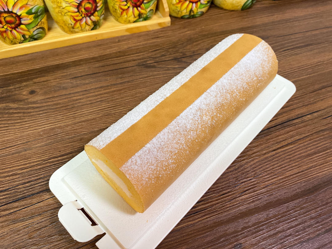 可蛋儿妈咪做的经典分蛋海绵蛋糕卷津田卷