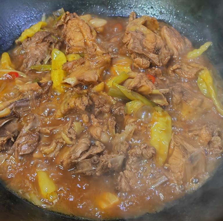 生炒土鸡肉