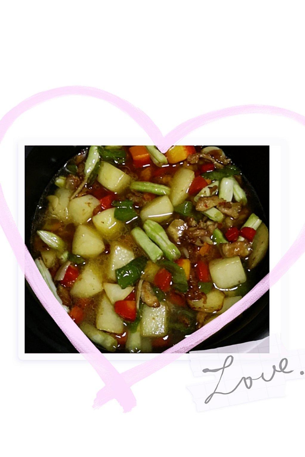 土豆焖饭（电饭锅版）