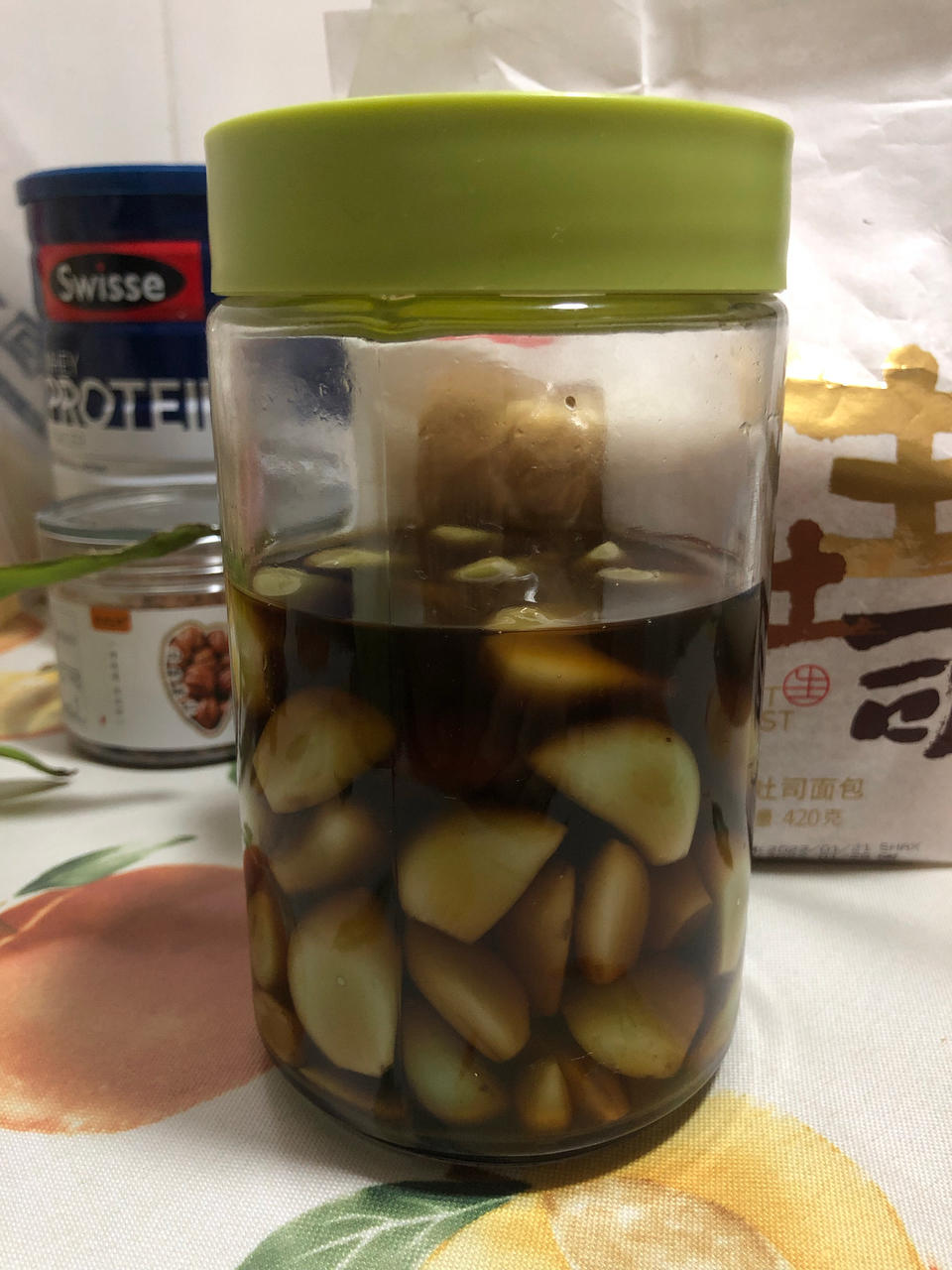 腊八蒜（千万别直接加醋了，冬夏都可）