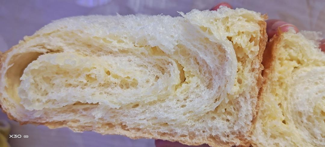 【奶酥吐司】｜简单快手版｜不用开酥
