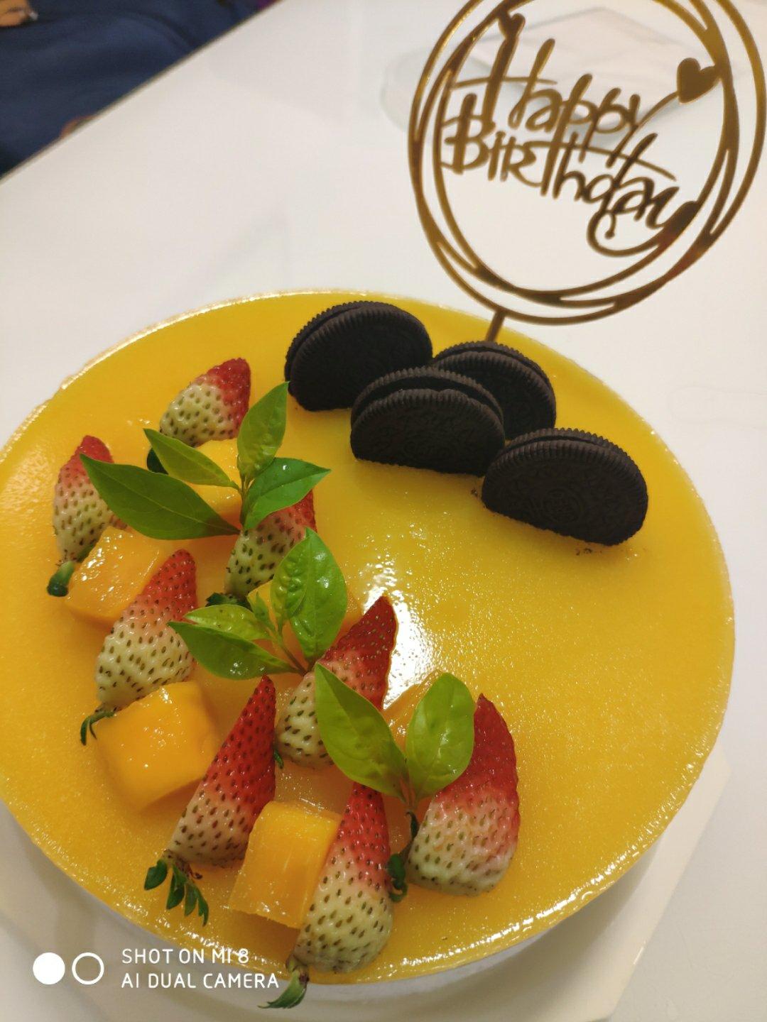 芒果慕斯蛋糕（8寸）