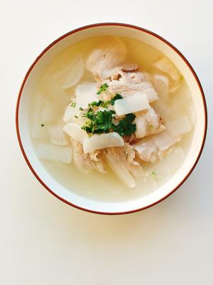 萝卜白肉连锅汤的做法 步骤11