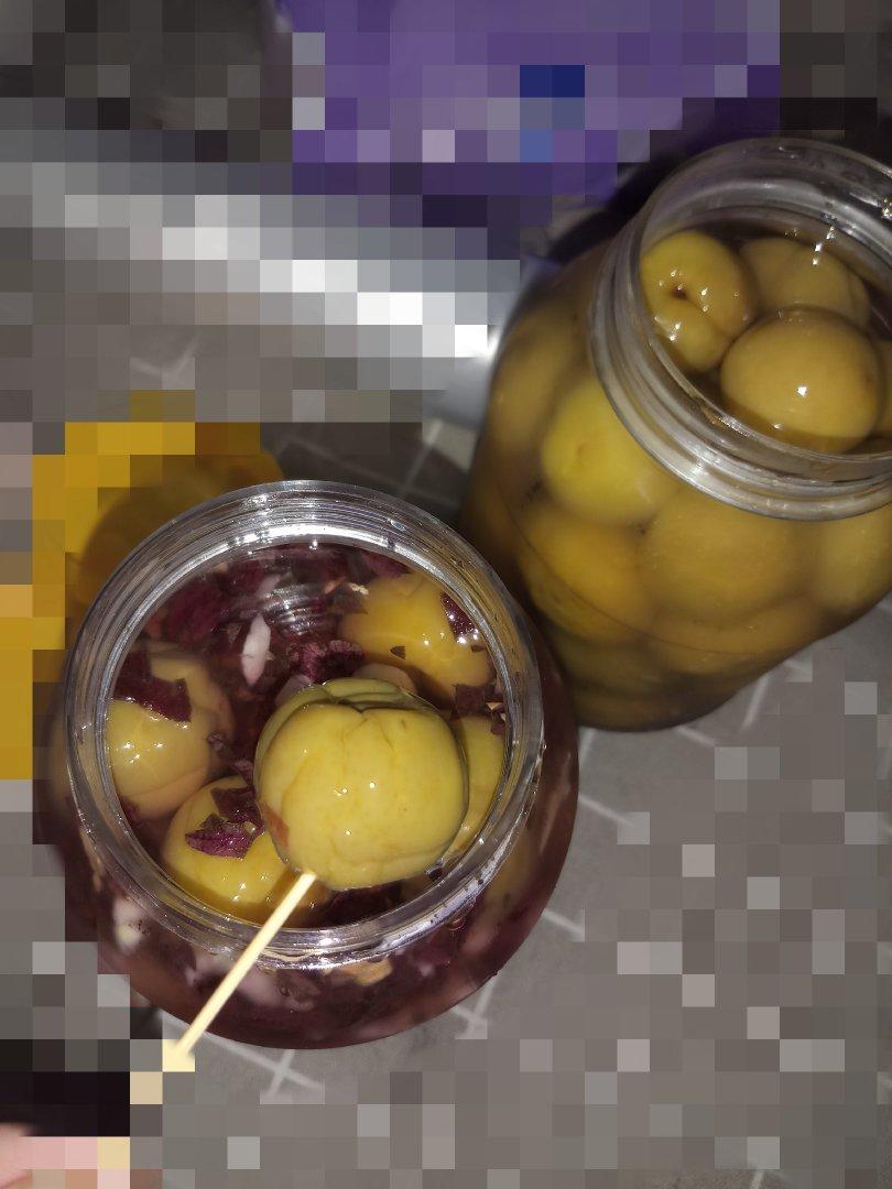 夏日酸甜脆李子