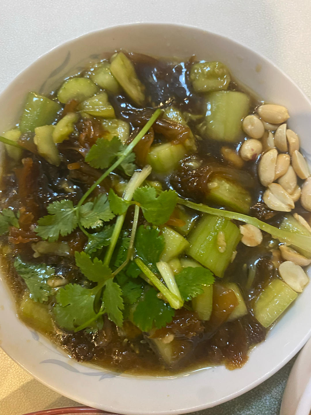 凉拌海蜇（杨花萝卜，水果萝卜、木耳、黄瓜）