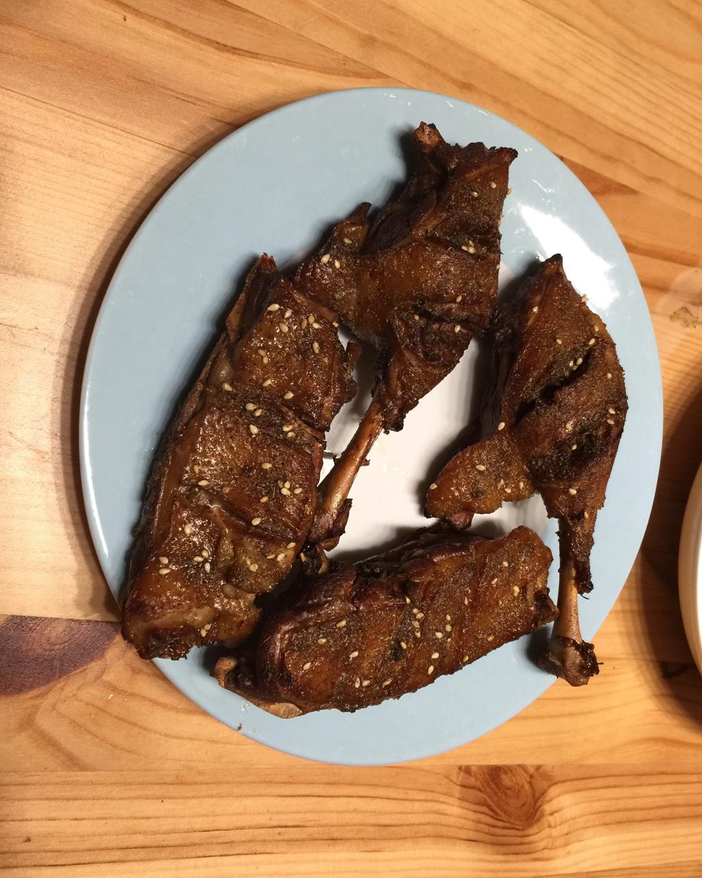 烤鸭腿