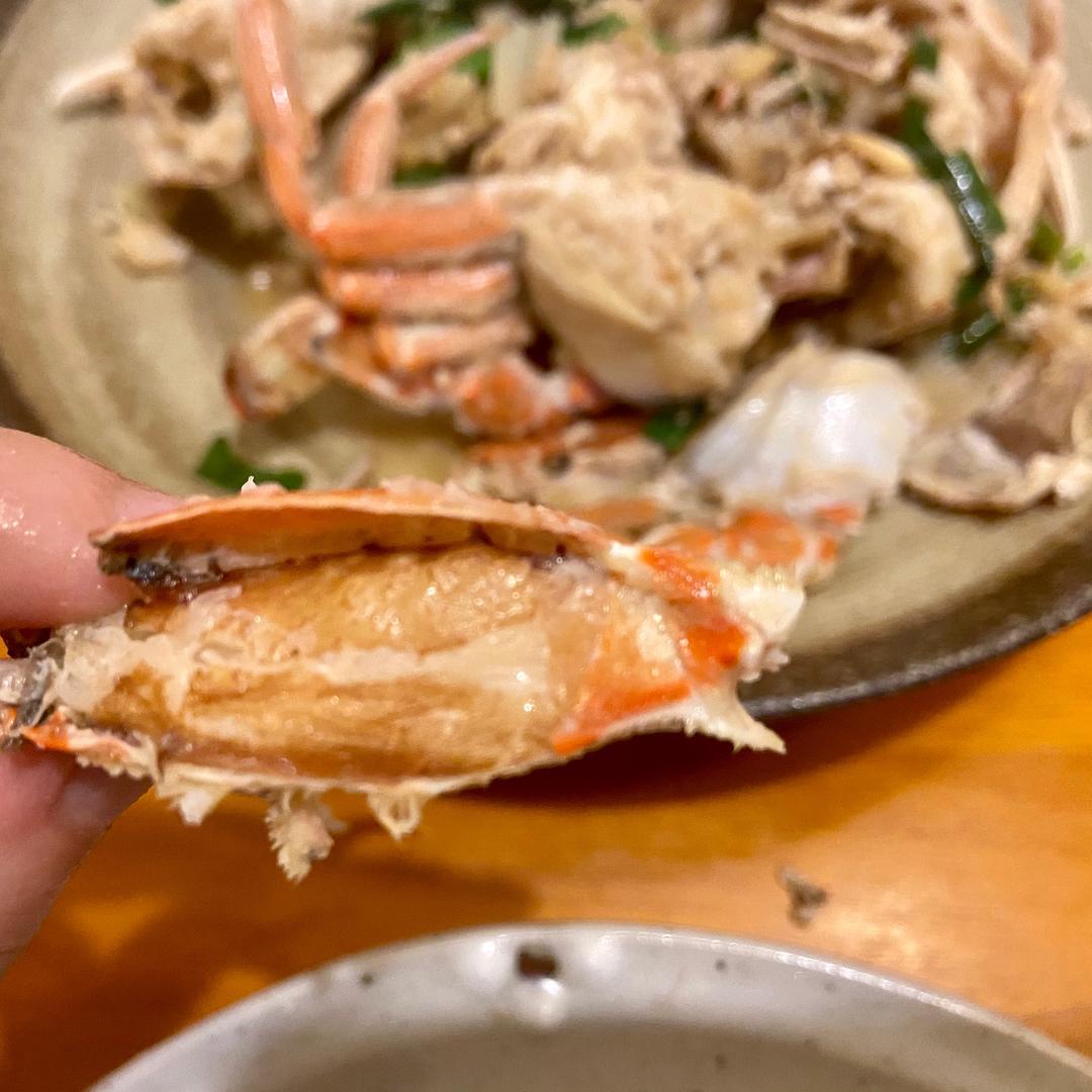 姜葱炒肉蟹