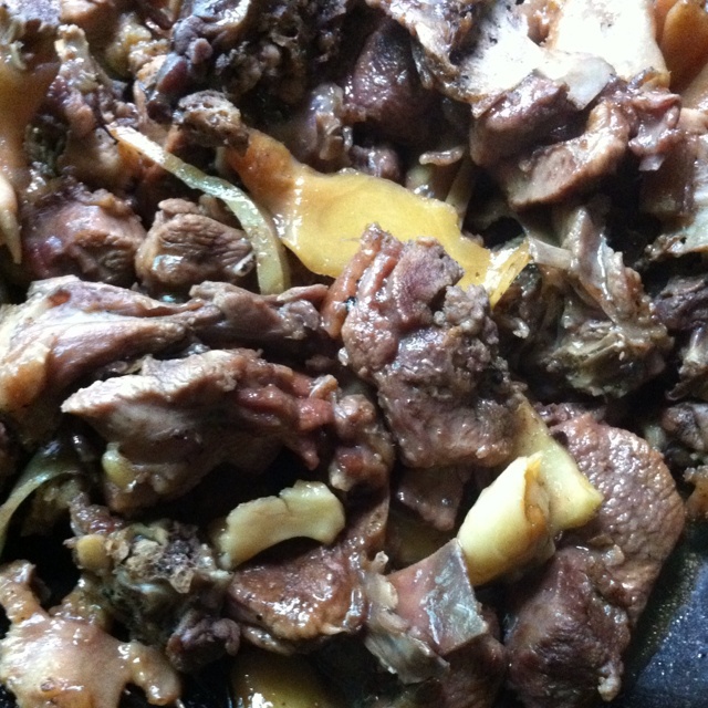 炒鸭肉