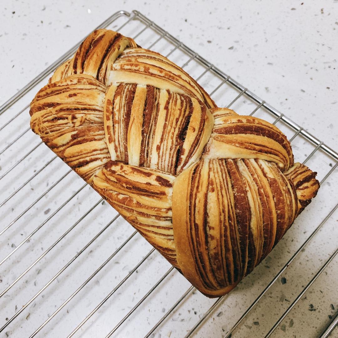 豆沙大理石吐司