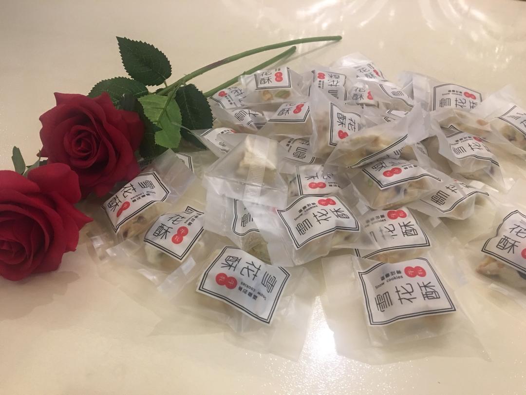 风靡吃货圈的雪花酥
