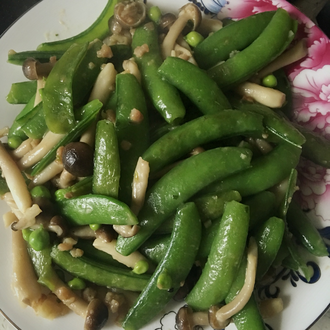 清炒甜豆