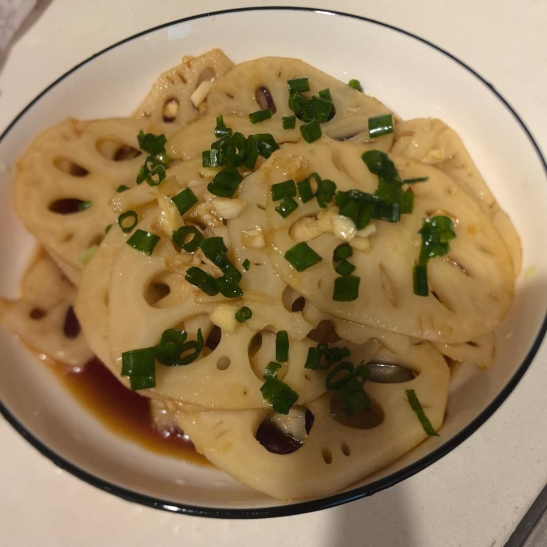 凉拌藕片