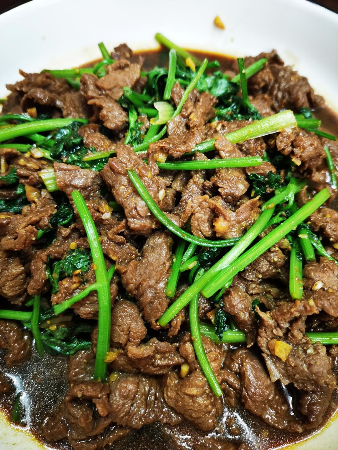 又香又嫩的小炒牛肉（巨好吃，手残党也能做）