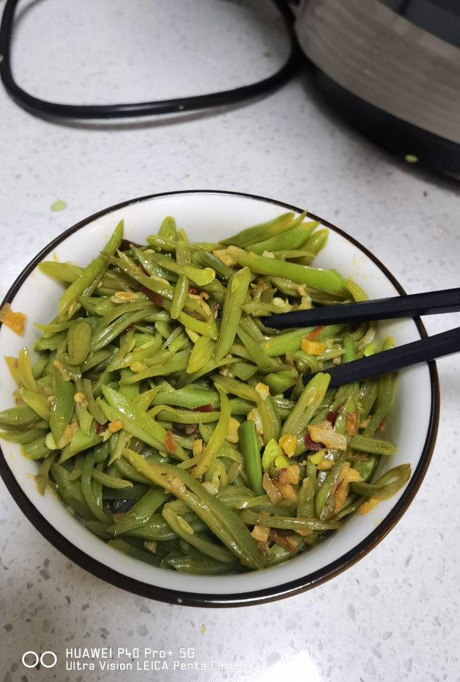 比肉好吃百倍无敌下饭素炒豆角丝