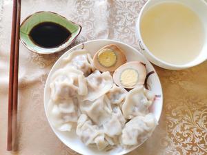 早餐～三鲜水饺+茶叶蛋的做法 步骤4