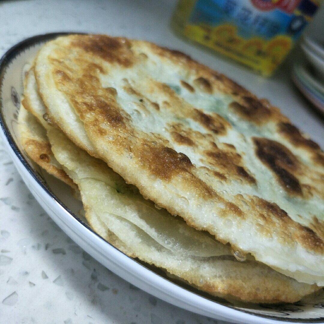 饺子皮葱油饼