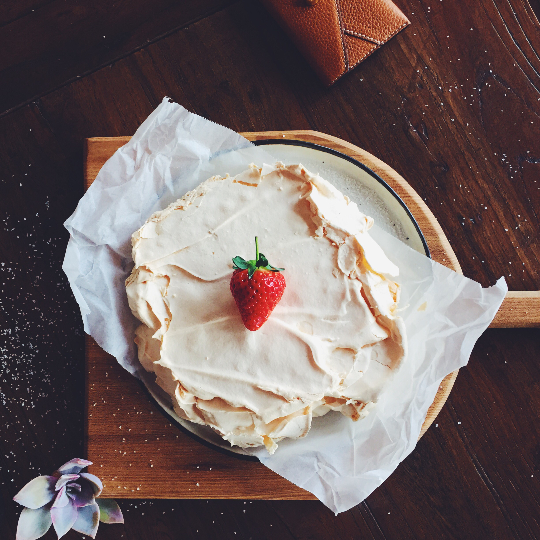 帕夫洛娃蛋白甜饼裸蛋糕 Pavlova