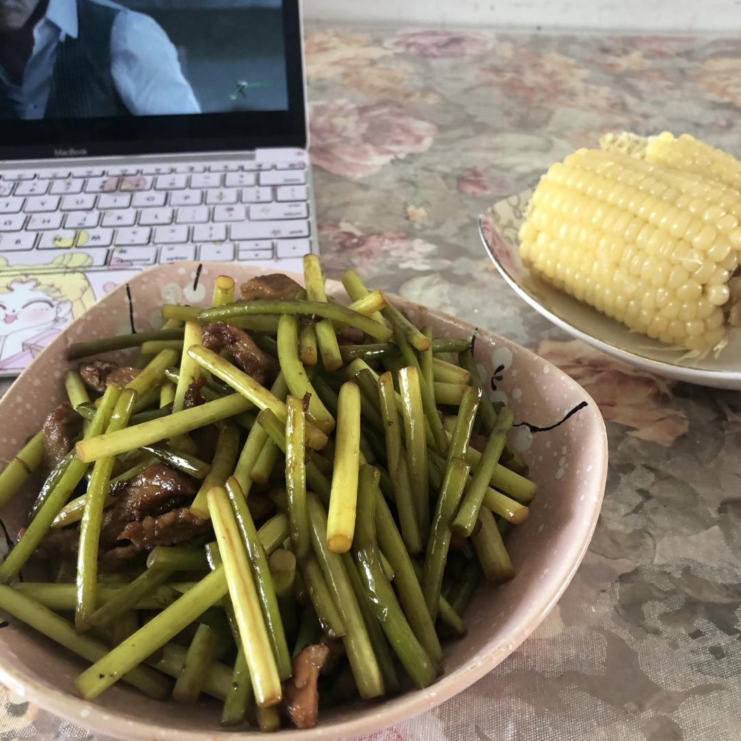 蒜薹炒肉