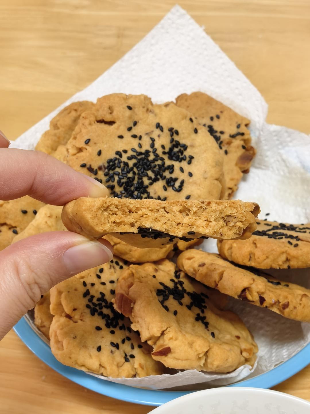 零失败自制桃酥❗️一次成功❗️酥到掉渣❗️