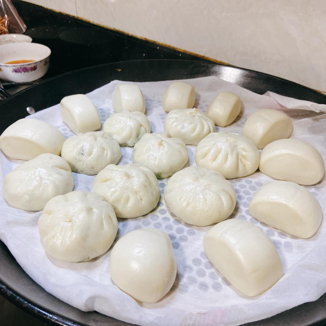 一发奶香小馒头，口感特别好！