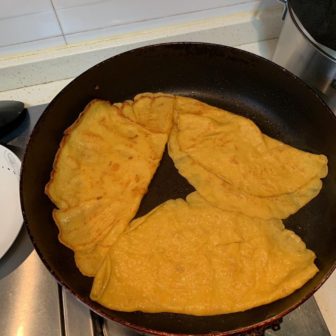 葱花蛋饼（快手营养早餐）