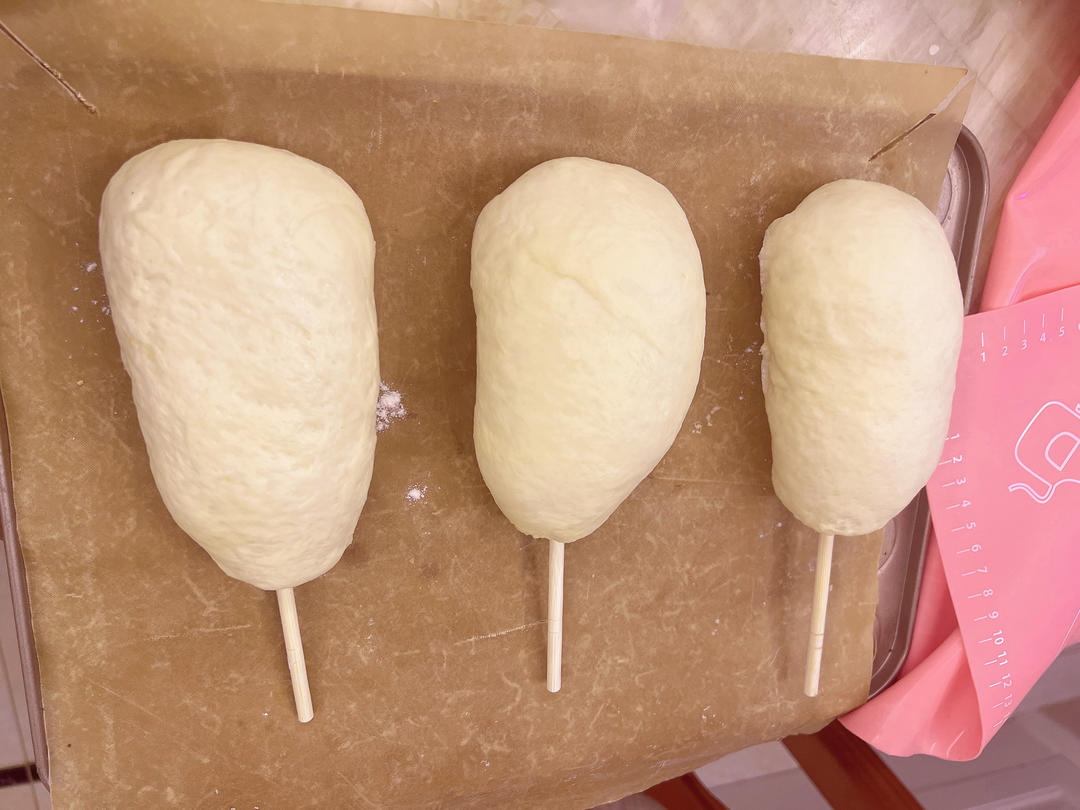 小时候的味道~鸡腿面包