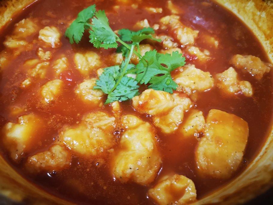 番茄鱼巴沙鱼（也可以用番茄龙利鱼），番茄酱汁超浓郁，营养又下饭！