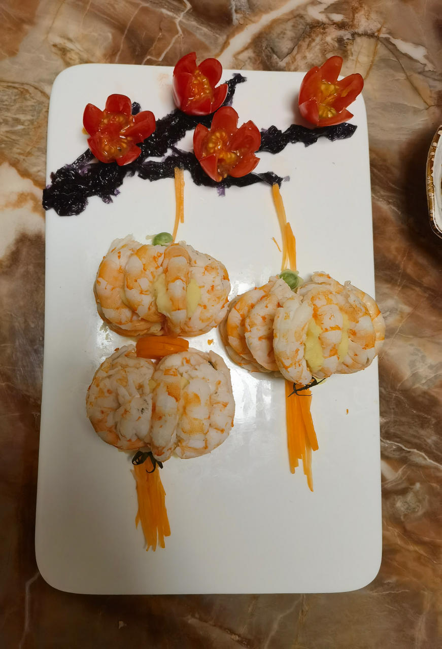 开运年菜❗️零难度高颜值，红红火火灯笼虾