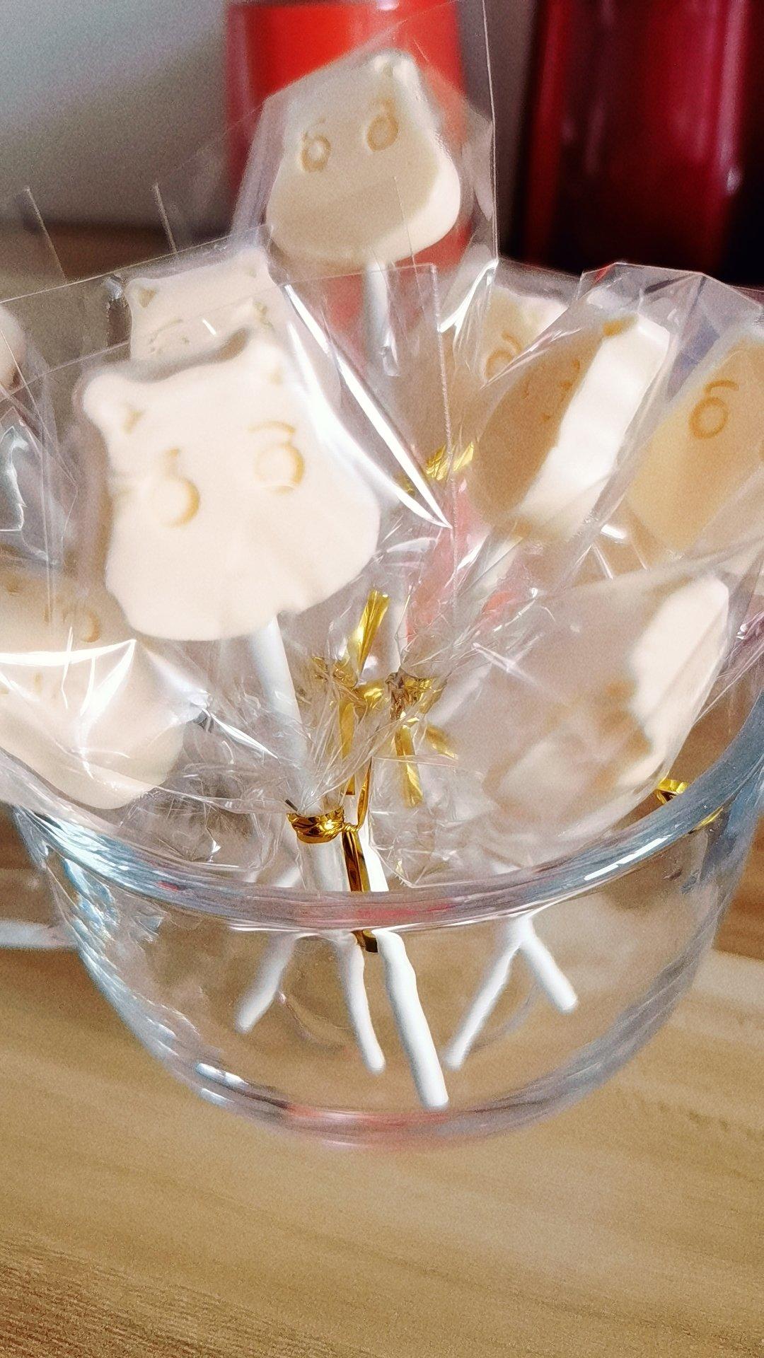 跟原版一模一样的百吉福奶酪棒🍭