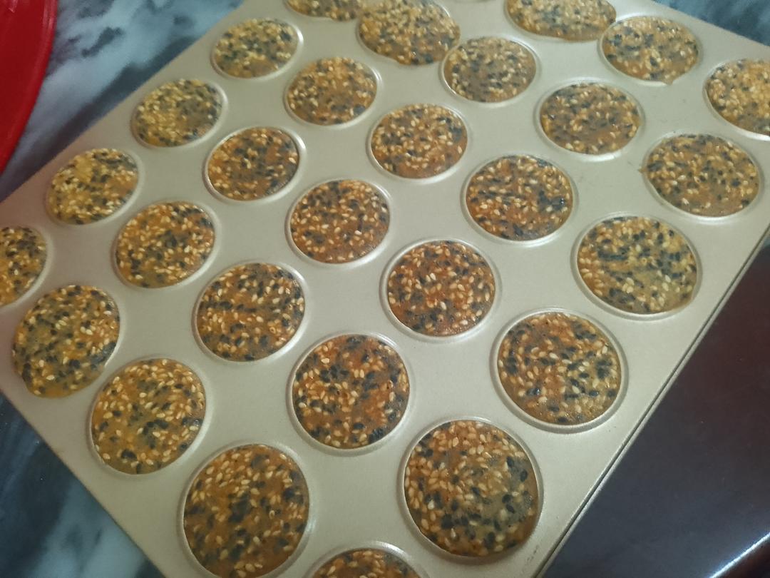 芝麻薄脆～香脆可口，大人小孩都喜欢