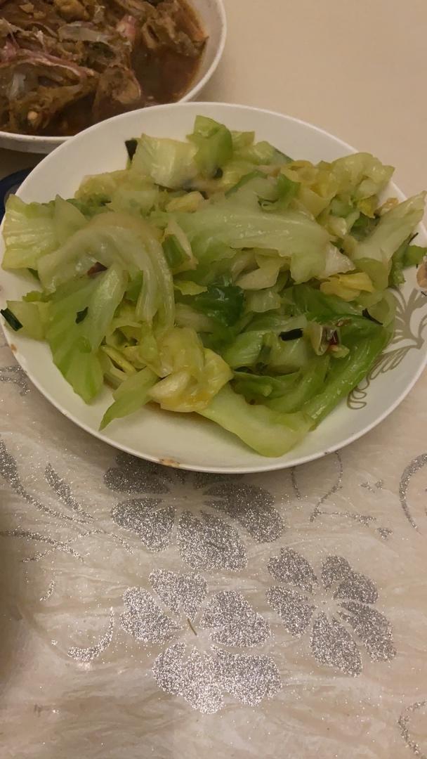 在家炒出街头小馆风味的炝炒圆白菜