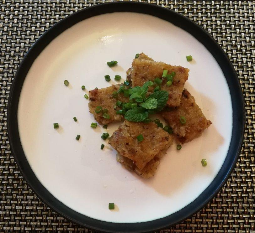 丝丝入味的【腊味萝卜糕】-步步高升