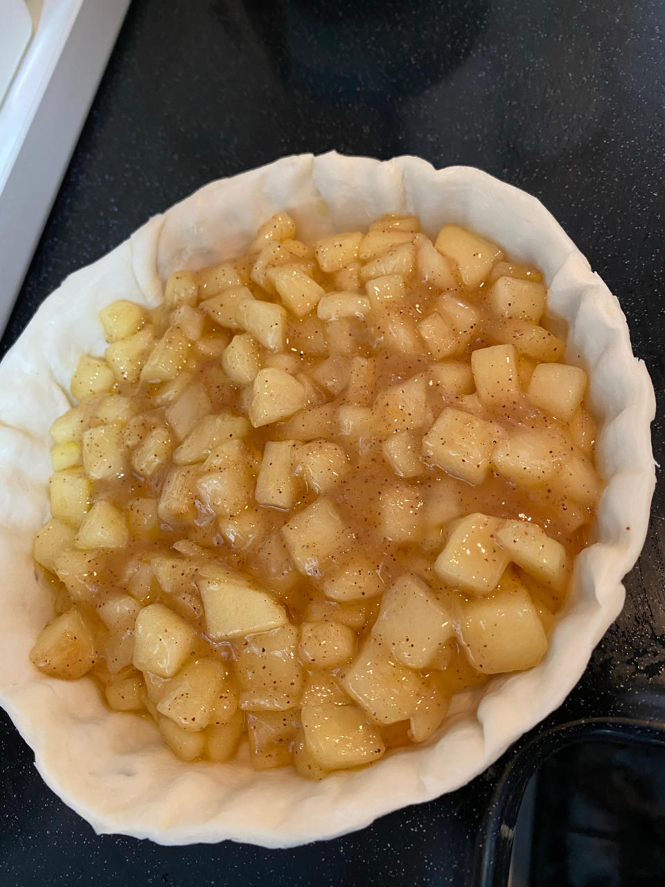 简易快手苹果派