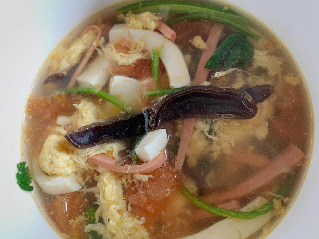 好喝开胃小汤-内酯豆腐汤