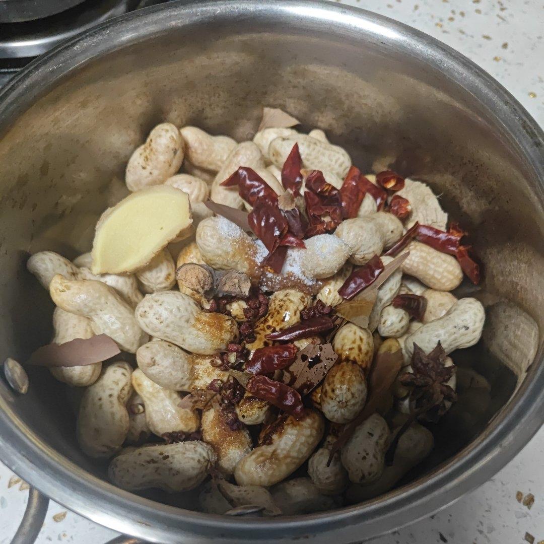 鲜香入味的五香煮花生