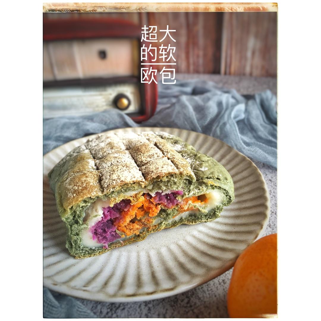 梦幻紫麻薯软欧包