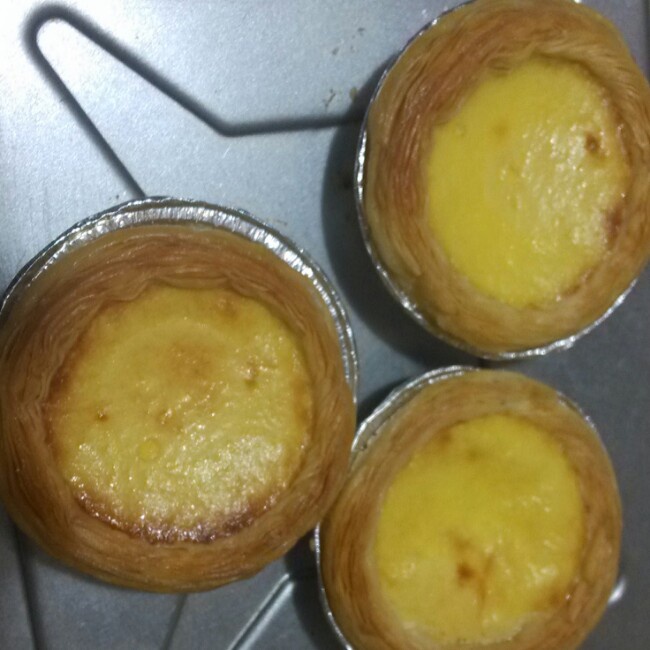 超简做法超简原料`奶香蛋挞