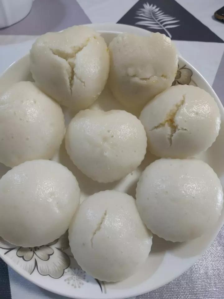 厨房小白一学就会的清甜大米糕