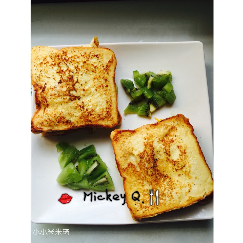 油煎热三明治