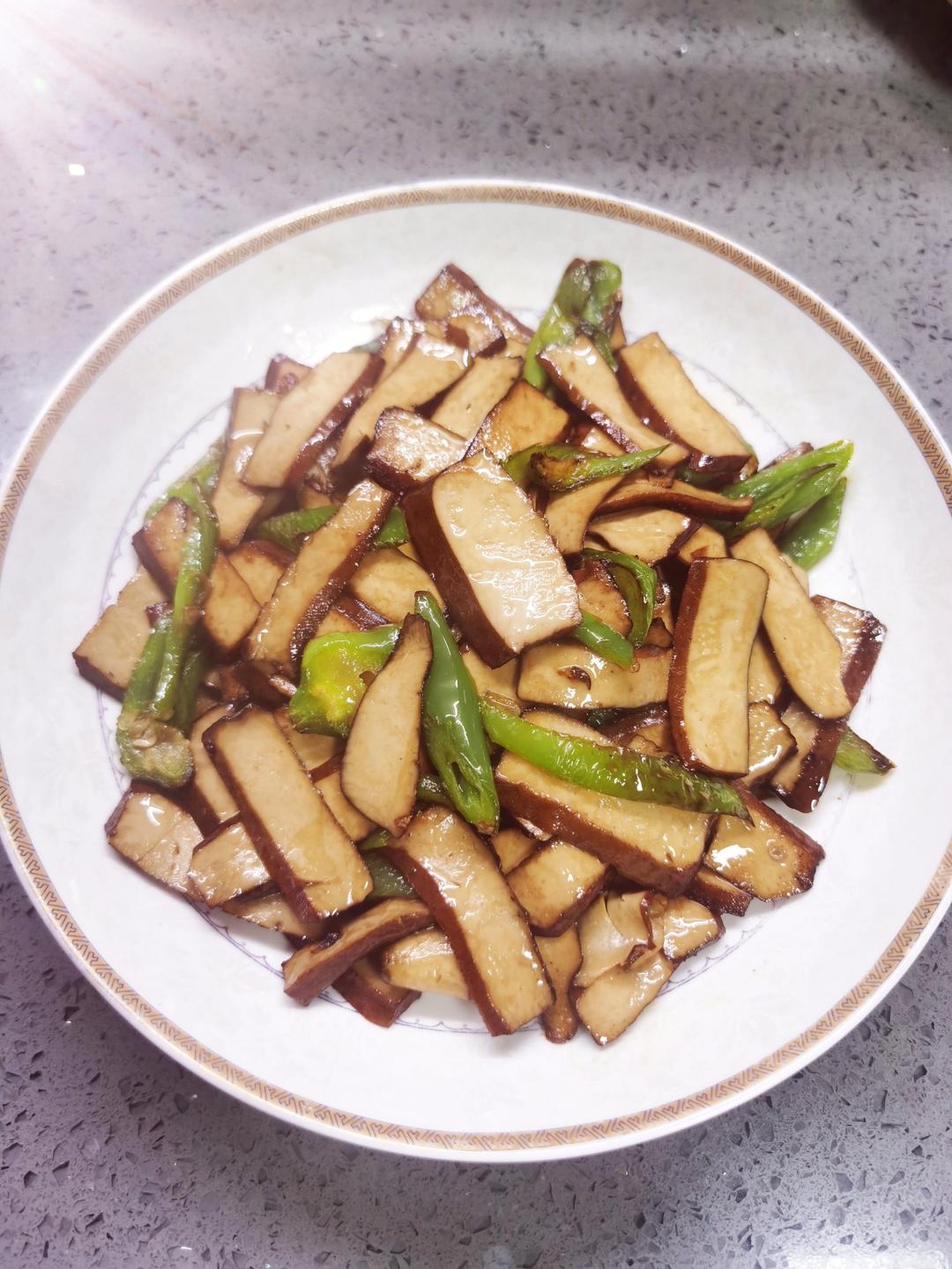 家常炒豆干