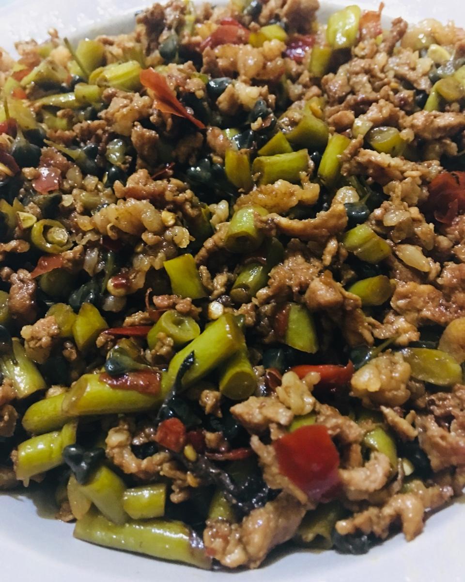 肉末酸豆角