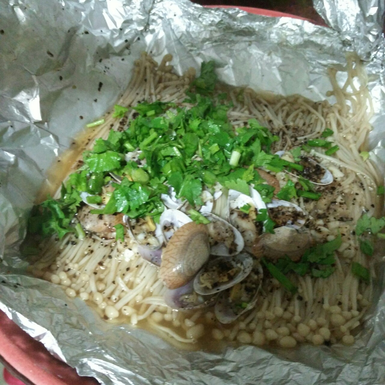 烤箱版 烤金针菇