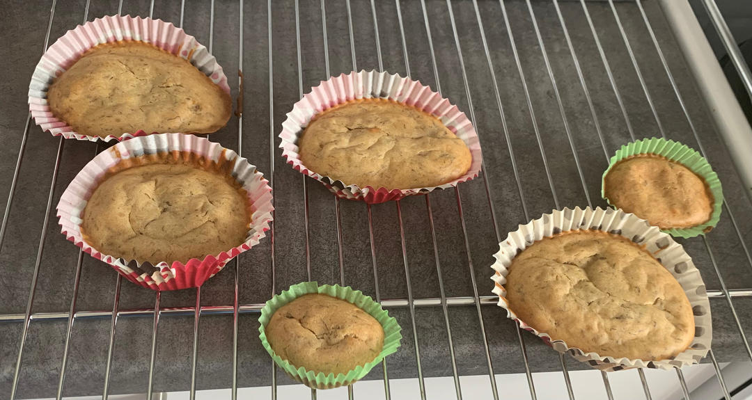马芬 纸杯蛋糕cupcake香蕉松糕
