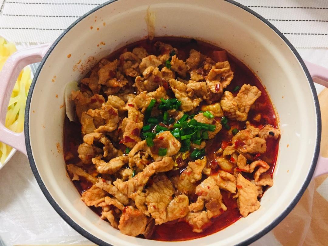 堂妈小厨——水煮肉片